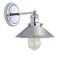 Jonathan Y July 7.9 in. 1-Light Industrial Farmhouse Metal Vanity Light, Chrome JYL7423A - alternate 9