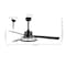 Jonathan Y Remy 52" 1-Light Modern Industrial Iron/Acrylic/Wood Remote-Controlled 6-Speed Integrated LED Ceilin JYL9723A - alternate 13