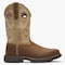 Georgia Boot Men's Western Work Boot, 13 M, Alloy Toe, 11 in H, Brown/Bone, GB00670 GB00670 - alternate 1