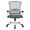 Space Seating Pulsar White Frame Managers Chair, Grey 317W-W1C1F2W-2M - alternate 5