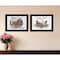 Homeroots Set Of Two Chickens and Autumn Black Framed Print Wall Art, 2PK 407074 - alternate 4