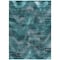Homeroots 3' X 5' Teal Blue Aqua And Gray Abstract Washable Indoor Outdoor Area Rug 587152 - alternate 9