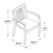 Office Star Products Kenwood Collection Wood Back Guest Chair, Black/Cherry KEN77LCH-3 - alternate 8
