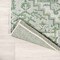 Jonathan Y Estrella Bohemian Medallion Textured Weave Green/Cream 2 ft. x 8 ft. Indoor/Outdoor Runner Rug SMB105G-28 - alternate 6