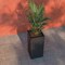 Leisuremod Basalt Tall Square Fiberstone & MgO Clay Planter, Weather-Resistant, Fully Assembled BP24BL - alternate 6
