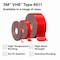 3M Double-Sided Foam Tape, 3/4 in W, 36 yd L, 1/16 in, Polyethylene Foam, Double-Sided, 12 PK 4611 - alternate 6