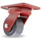 Hamilton Kingpinless Swivel Caster, 4" x 2" Nylast High Performance Cast Nylon Wheel S-ZFHS-4NYB-4SL - alternate 1