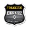 Signmission Frankie's Garage I Can Fix Everything But Stupid, 6 Inch X 6 Inch, Plastic Sign SHI-P-6-490-FRANKIE - alternate 1