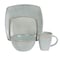 Meritage 16 Piece Stoneware Dinnerware Set in Gray (Service for 4) 750115420M - alternate 7