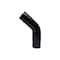Hps Performance 3 in ID, 4-Ply High Temp Reinforced Silicone 45 Degree Elbow Coupler Hose, Black HTSEC45-300-BLK - alternate 1