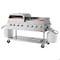 Koolmore 60 in. 8-Burner Commercial Outdoor Propane Gas Grill with 30 in. Griddle and 30 in. Pizza Oven CGKIT6-G30P30 - alternate 9