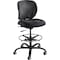 Safco Heavy Duty Stool, 26"x26"x39" to 48-1/2", BK/Fabric Seat SAF3394BL - alternate 5