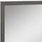 Homeroots 43" Gray Wood Dresser Mount Framed Mirror 329650 - alternate 3