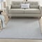Homeroots 4' X 6' Blue Geometric Power Loom Area Rug 522030 - alternate 7