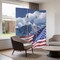 Homeroots 72" Red White And Blue American Flag Reversible Canvas Folding Three Panel Room Divider 277089 - alternate 7