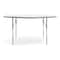 Flash Furniture Wren 60 in Flower Adjustable Height Activity Table, Thermal Laminate Top, Standard Legs, White XU-A60-FLR-WHT-T-A-GG - alternate 8