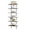 Lavish Home Floating Wood Shelves Set of 6 Shelves for Living Room, Kitchen, Bedroom, or Bathroom Decor 80-FLT-20 - alternate 8