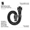 Milwaukee Tool Vacuum Hose, 6 ft L, Black, Plastic 49-90-1965 - alternate 6