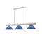 Z-Lite Vanguard Brushed Nickel 3 Light Billiard 3050-3BN-ARDB - alternate 1
