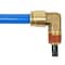 Mytee Products DOT Brass Push to Connect Fitting Elbow 1/4 in Tube ODx1/4 in NPT Air Line Male MP-ABF-ELBOW1414 - alternate 4