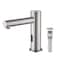 Kibi Circular Touchless Bathroom Faucet with Pop-Up Drain, Plug-In or Battery Powered C-KBF1029BN - alternate 1