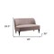 Homeroots 48in Taupe Loveseat 573997 - alternate 7