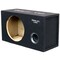 Deejay Led Single Heavy Duty Empty Ported Car Speaker Box for One 12-in Woofer 1X12ROUNDVENTED - alternate 5
