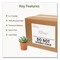 Avery EcoFriendly Recycled Shipping Labels, Inkjet/Laser, 8.5 x 11, White, 1/Sheet, 10PK 48809 - alternate 4