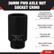 Performance Tool W15436mm Axle Nut Socket, FWD, GM E Body, CrMo W154 - alternate 4