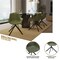 Leisuremod Markley Swivel Leather Dining Arm Chair with Iron Legs, 2PK ESCBL-26-G2 - alternate 7