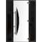 Vdomdoors Front Exterior Prehung Steel Door Ronex1077 Teak 96 2 Sidelight Exterior Windows Sidelites Entry RONEX1077EXD-OAK-W16+36+16xH96-LH-I - alternate 1