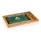 Picnic Time Family Of Brands NCAA Purdue Boilermakers Football Field Icon Glass Top Cutting Board & Knife Set 910-00-505-514-0 - alternate 2