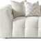 Homeroots 91" Beige Chenille Sofa With Toss Pillows 719429 - alternate 5