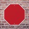 Signmission Blank Sign Red Background, 6 Inch X 6 Inch, Plastic Sign OC-P-6-28 - alternate 5