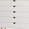 Homeroots 36" White And Natural Wood Five Drawer Dresser 533281 - alternate 5