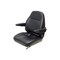Uni Pro 441 Seat Top Assembly, With Armrests, Black Vinyl 8390 - alternate 1