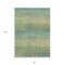 Homeroots 5' X 8' Artichoke Green Striped Washable Indoor Outdoor Area Rug 608450 - alternate 8
