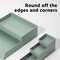 Deli NUSIGN Modular Desk Organizer Set, Rounded Corners, Green ENS001 - alternate 3