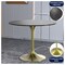 Leisuremod Round 35.43 in W, 29.34 in L, Sintered Stone/Stainless Steel, Black VT20BG-36BLS - alternate 8