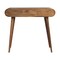 Homeroots 35" Brown Solid Wood Writing Desk 723450 - alternate 7