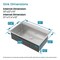 Wrightmaster 33 in. Drop-In Single Bowl 20 Gauge Silver Stainless Steel Kitchen Sink with Drain and Hook ZOR-BR01-332208 - alternate 8