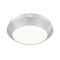 Z-Lite Quasars Brushed Nickel 1 Light Flush Mount 7701F12-BN-LED - alternate 5