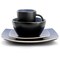 Gibson Soho Lounge 16 Piece Square Stoneware Dinnerware Set in Matte Blue and Black 120181.16R - alternate 5