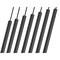 Z-Lite Forest 7 Light Linear Chandelier, Matte Black, 54 In W 919MP24-7L-MB-LED - alternate 6