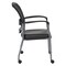 Office Star Products ProGrid Titanium Visitors Chair with Arms, Dillon Black 84540-R107 - alternate 7