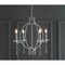 Jonathan Y Laura 23" Crystal/Metal LED Chandelier, Chrome JYL7402A - alternate 15