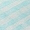 Homeroots 8' Aqua And Ivory Round Plaid Washable Indoor Outdoor Area Rug 595453 - alternate 7