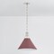 Hudson Valley Lighting Painted No. 2 16 in. Pendant in Polished Nickel/Soft Crimson by Mark D. Sikes MDS352-PN/CRN - alternate 3