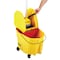 Rubbermaid Commercial WAVEBRAKE2.0 DOWNPRESS WRINGER, YELLOW SMFG2064959 - alternate 3