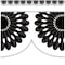 Teacher Created Resources Black and White Fiesta Die-Cut Border Trim, 35 Feet Per Pack, 6PK TCR6107 - alternate 4